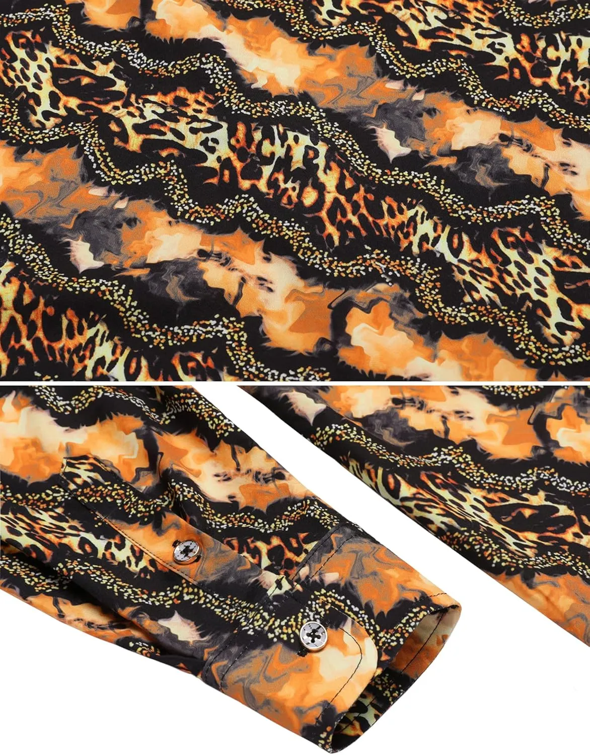 Mens slum beer perpetuate avail offensive Long Sleeve Fashion Luxury Design Print Dress Shirt Pacinoble 