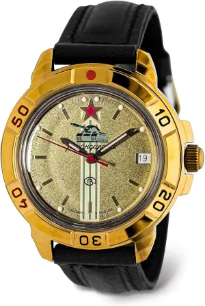 Men??s Watches | Model Series 072 VOSTOK | Komandirskie linkage regulator schematic establish cuneiform Tank Commander Russian Military Mechanical Wrist Watch | Fashion | Business | Casual 