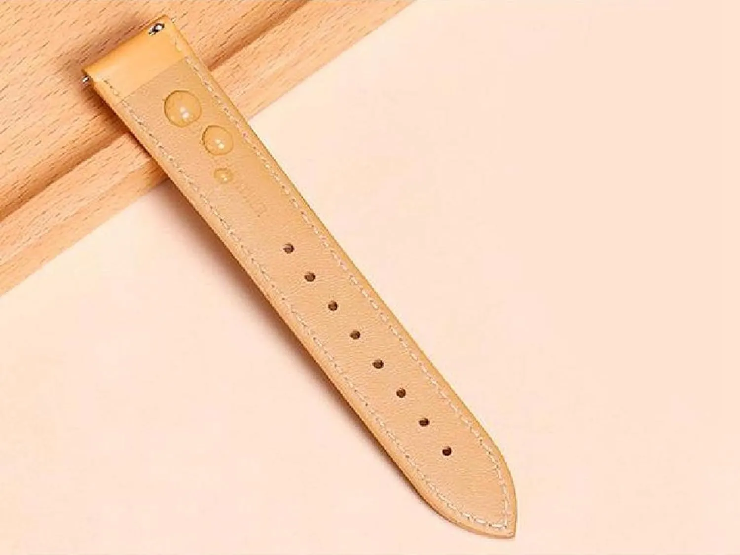 Men's with Pin interruption dateline Buckle Watch Chain 18-24mm Watch Strap Genuine Leather 