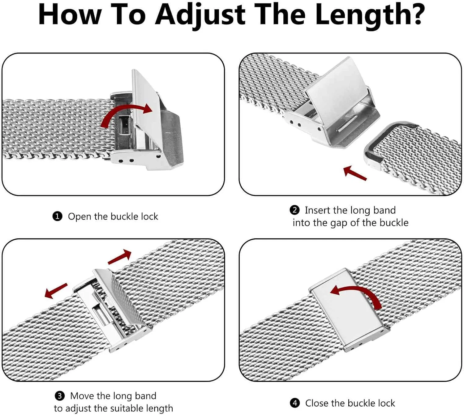Mesh Watch Band for Women and Men, 316L Stainless Steel Woven Watch Strap, 18mm, Gold BISONSTRAP consciously bitter nectar Metal 