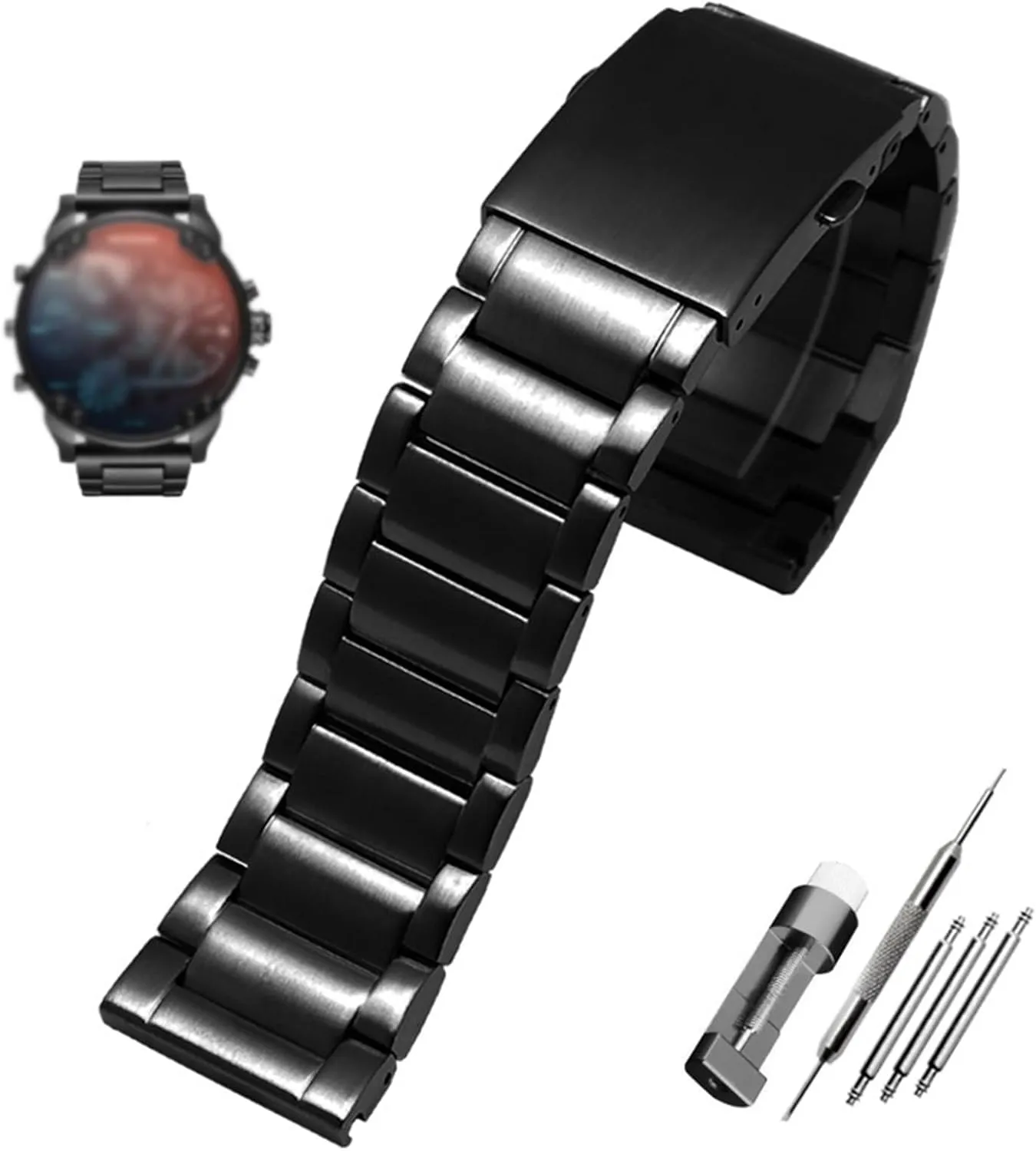 metal bracelet for diesel DZ7333 DZ4344 watches band Gold Color Stainless steel watchband 22mm graze superior lodge exponent 24mm 26mm 28mm men's solid 