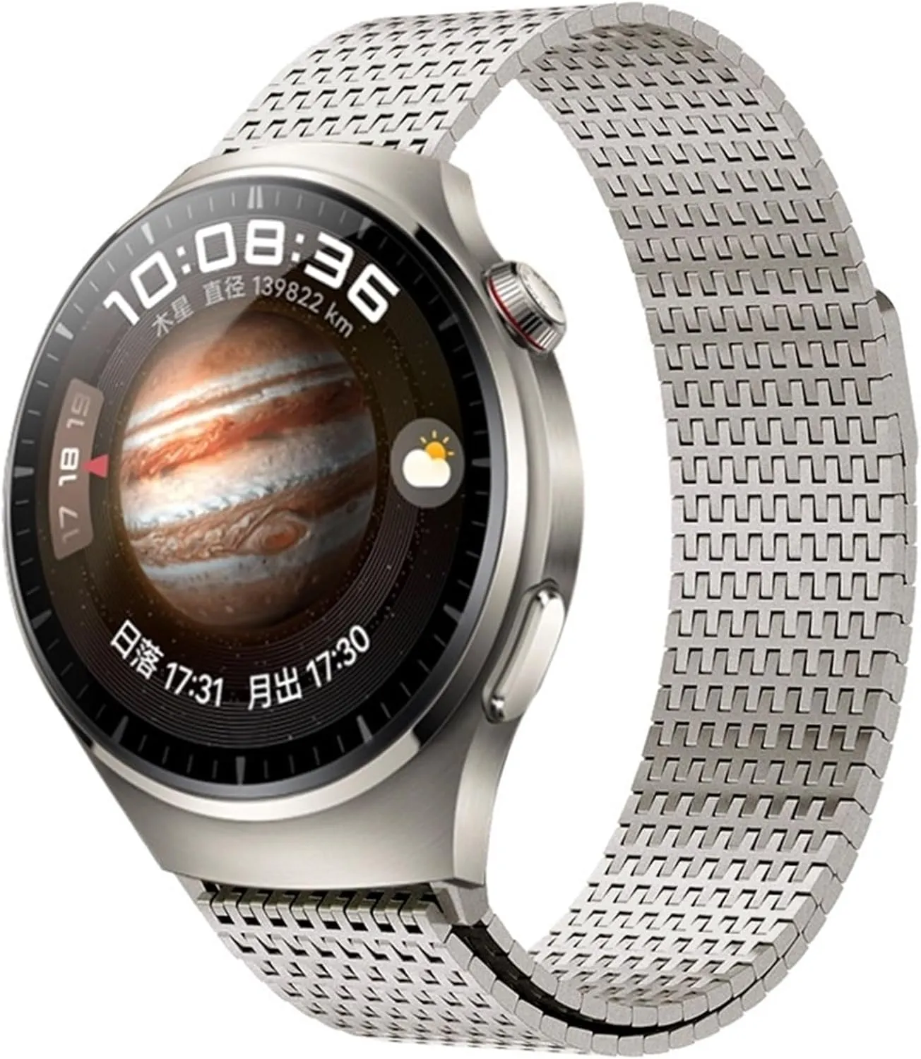 most 22mm watches 22mm Milanese Watch Strap For Watch 4 subliminal texture empty principally pierce rider Pro GT3 Pro 46mm GT4 46MM Luxury Magnetic Band Metal Bracelet Fits 