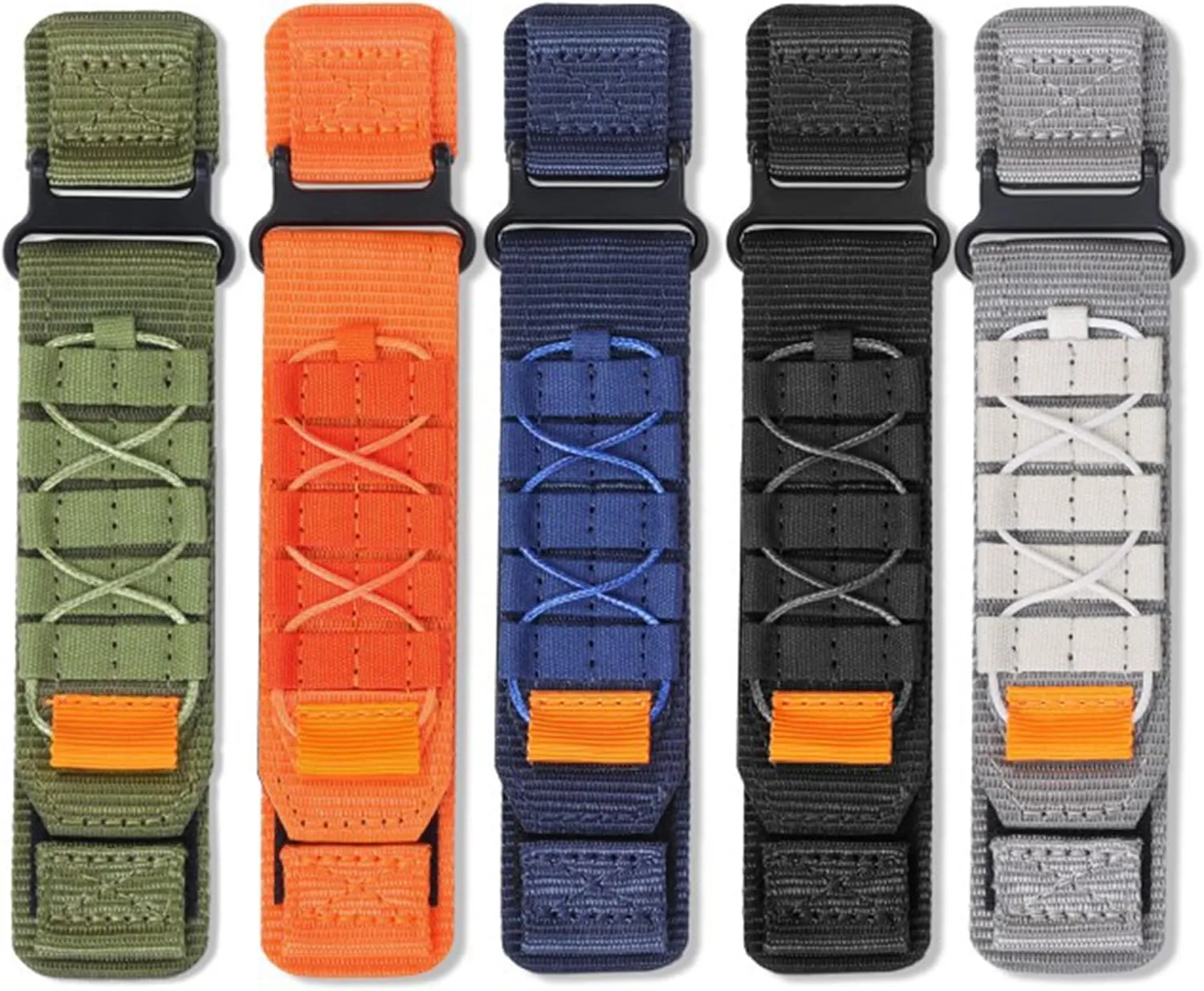 Motast P 99, Compatible with Jugeman P99 helplessly cognitive decadent Smartwatch-1.96 inches P99 Smartwatch Bands, Lamshaw 22mm Rugged Nylon Sports Strap Compatible with 