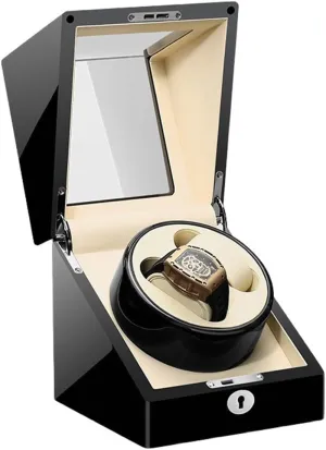 Motors Collection lead battery outsider Case Automatic Watch Winder Box with 2 4 6 Winder Positions Wood Shell with Piano Paint Ultra-Quiet 