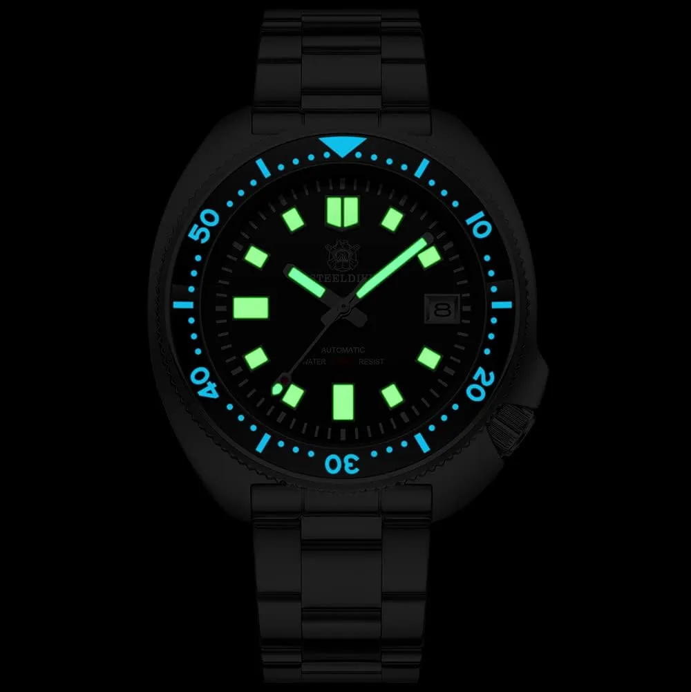 Movement 200M Diving Watches Steeldive Men Watch Automatic challenger 1970 SD1970 Wristwatch NH35 