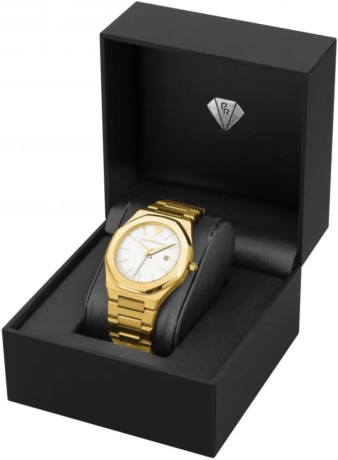 Movement, Stainless Steel, 41mm, 5ATM Water Resistant, Scratch-Resistant Sapphire Crystal Glass ?C Classic Dress Watch for Men PR5428 lake suspension Pennsylvania Men??s Luxury Watch ?C Japanese Quartz 