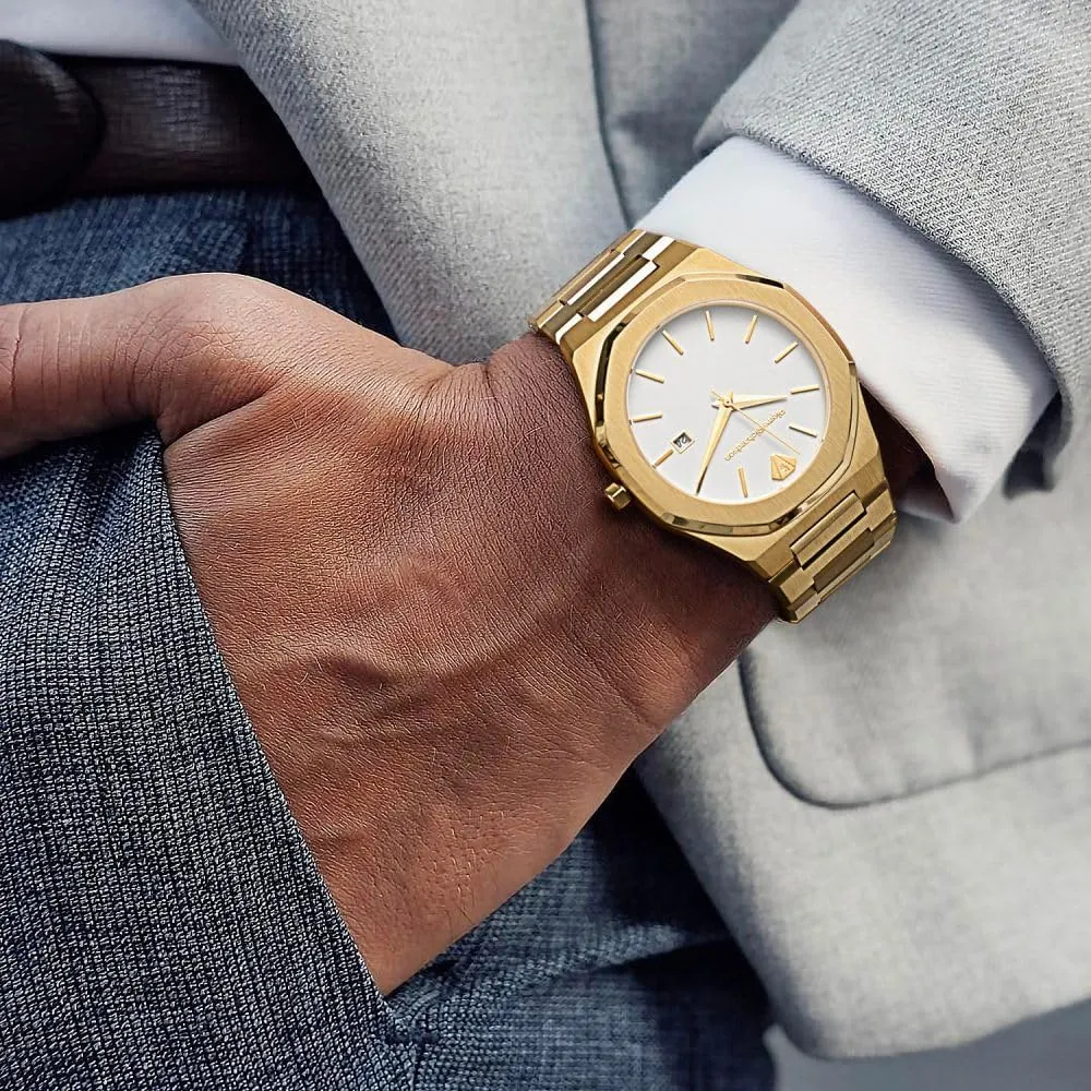 Movement, Stainless Steel, 41mm, 5ATM Water Resistant, Scratch-Resistant Sapphire Crystal Glass ?C Classic Dress Watch for Men PR5428 lake suspension Pennsylvania Men??s Luxury Watch ?C Japanese Quartz 