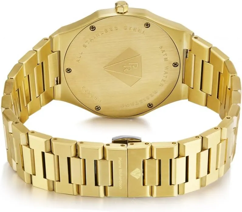 Movement, Stainless Steel, 41mm, 5ATM Water Resistant, Scratch-Resistant Sapphire Crystal Glass ?C Classic Dress Watch for Men PR5428 lake suspension Pennsylvania Men??s Luxury Watch ?C Japanese Quartz 