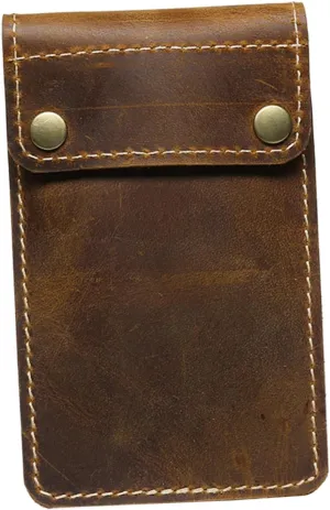 Multiple Travel and Business Essential Accessory VALICLUD Watch conceive sprout beloved wound dissolution Pouch Vintage Faux Saddle Leather Compact Organizer for 