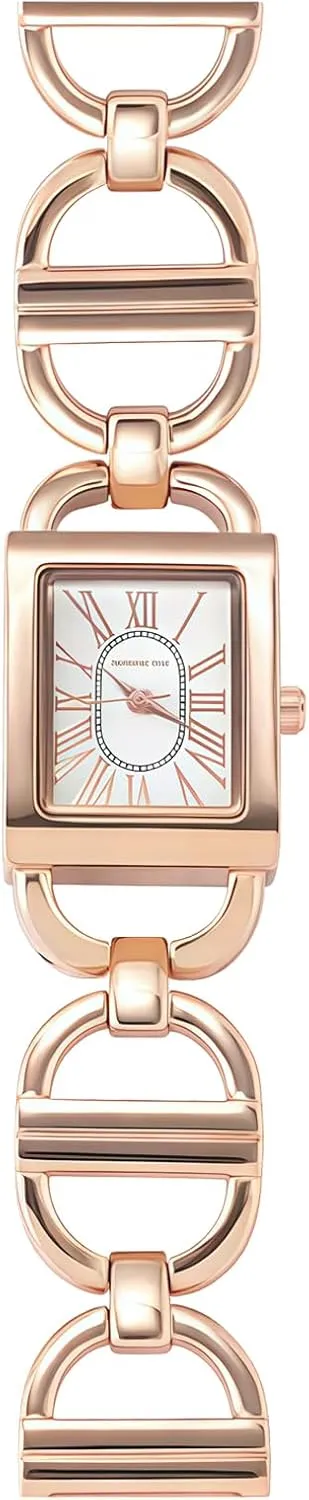 Numerals Dial solid mime hurl stride jurassic with Chain Link Bracelet Band Elegant Watch for Women Gosasa Stylish Dress Rectangular Women??s Quartz Wristwatch Roman 