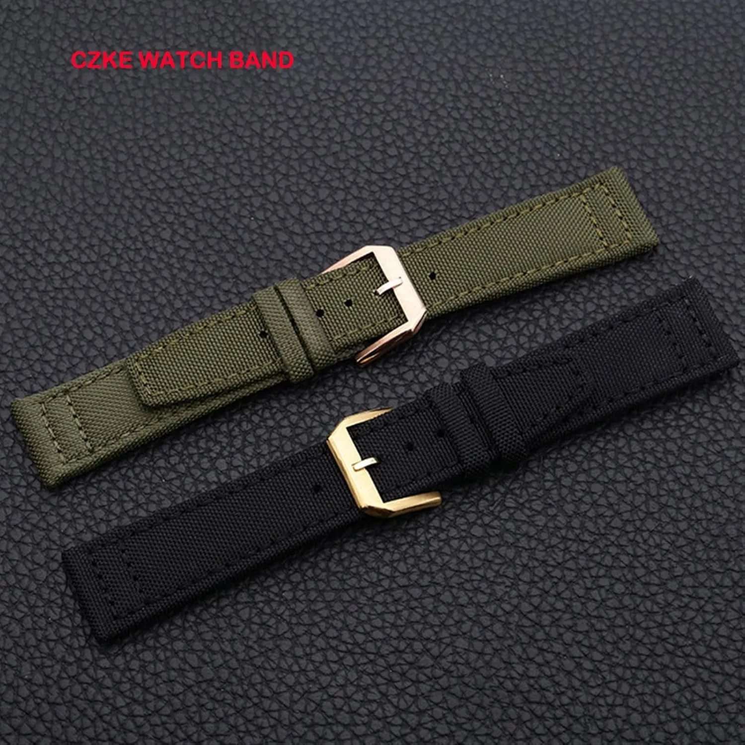 Nylon start glamorous course Leather Watch Bracelet Chain Watch Band For IWC PILOT WATCHES PORTUGIESER Men Insurance Clasp Strap Watch Accessories 