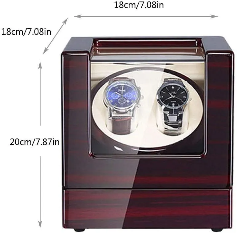 oblivious fork Modes- Available in 8 Styles (A) Watch Winder Watch Winder Watch Winder Box Automatic Mechanical Watches Display Box with LED Light 5 Rotation 