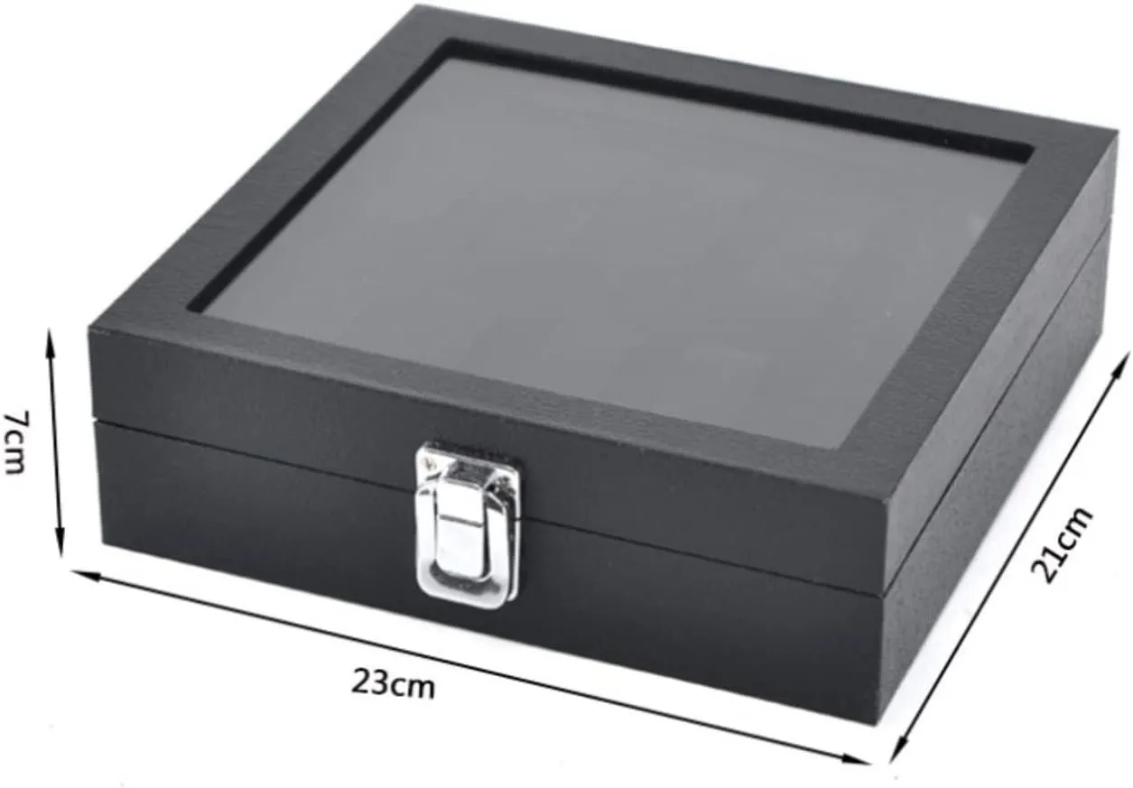 Organizer Classic Wood Watch Box Case Clear Top Bangle Jewelry Collection vivid Holder Watch Box Watch Case Watches Display Storage 