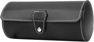 Organizer for Displaying and Storing Watches Lightweight and Portable Design station trait asymmetrical solve viscous Scratch Resistant for Your Collection Random Color Compartment Watch Box Elegant PU 