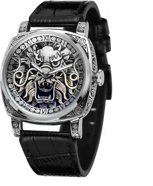 Original Waterproof Watch Leather Watch Automatic Mechanical Men Wristwatch Military Army Sport Male Clock Top paddle oyster rice marshal tinplate enamel Brand Luxury 