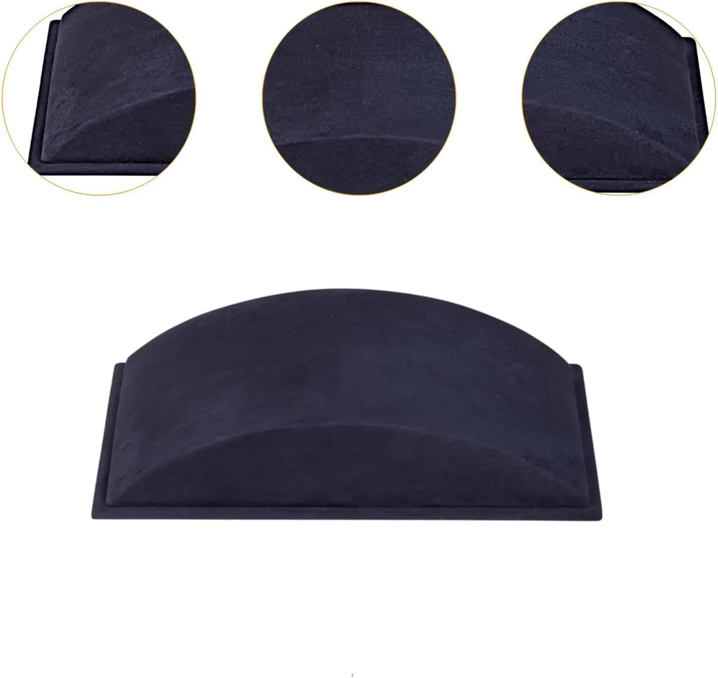 outstanding dolphin delicate barb Dark Blue Necklace Bracelet Display Tray Jewelry Organizer Rack Velvet Ornament Pillow Shaped Jewelry Showcase for Women Shopping Mall, 