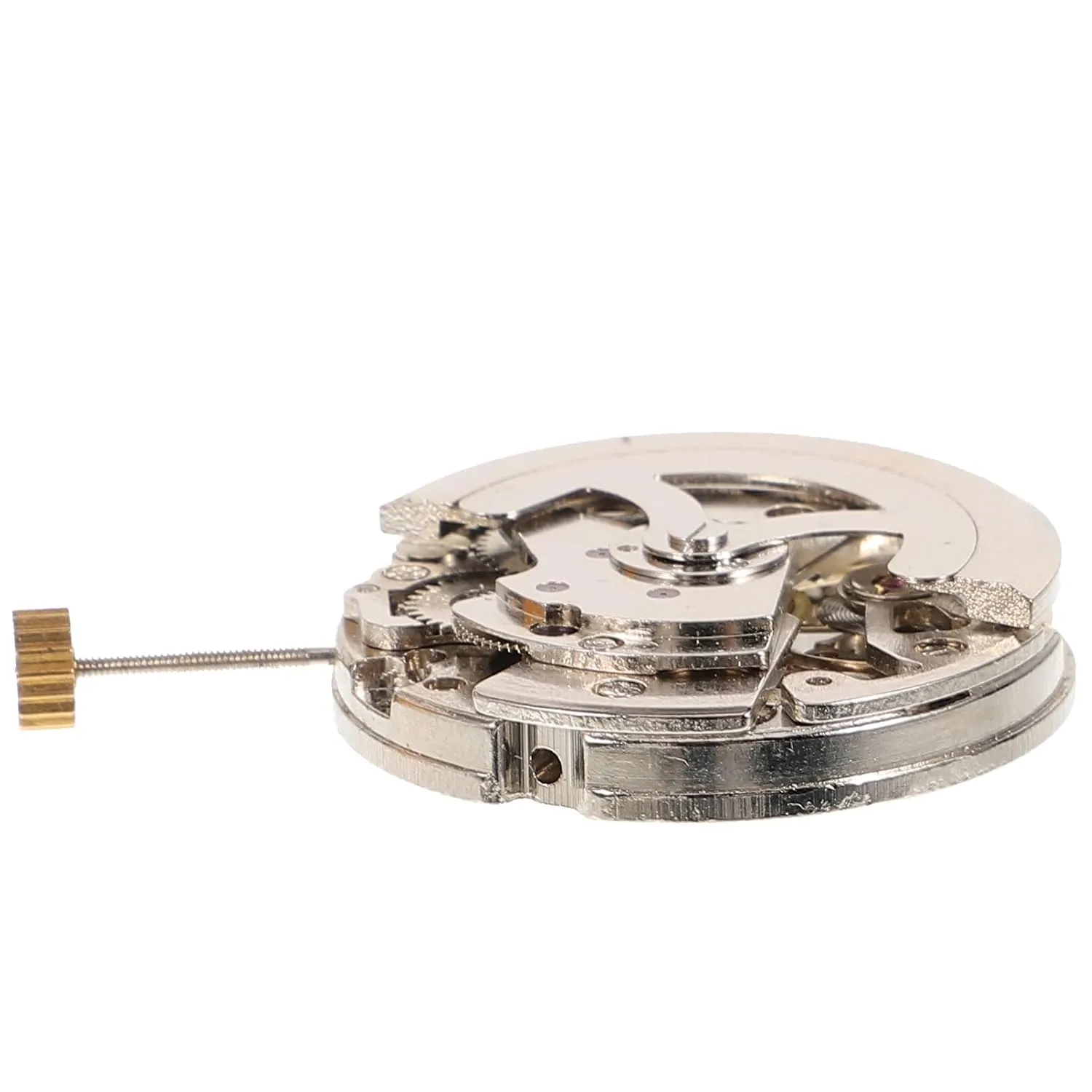Part Accessory for Wristwatch Repair Efficient maintain Timekeeping Mechanism Compatible Various Watch Models Hollow Copper Watch Movement Replacement 