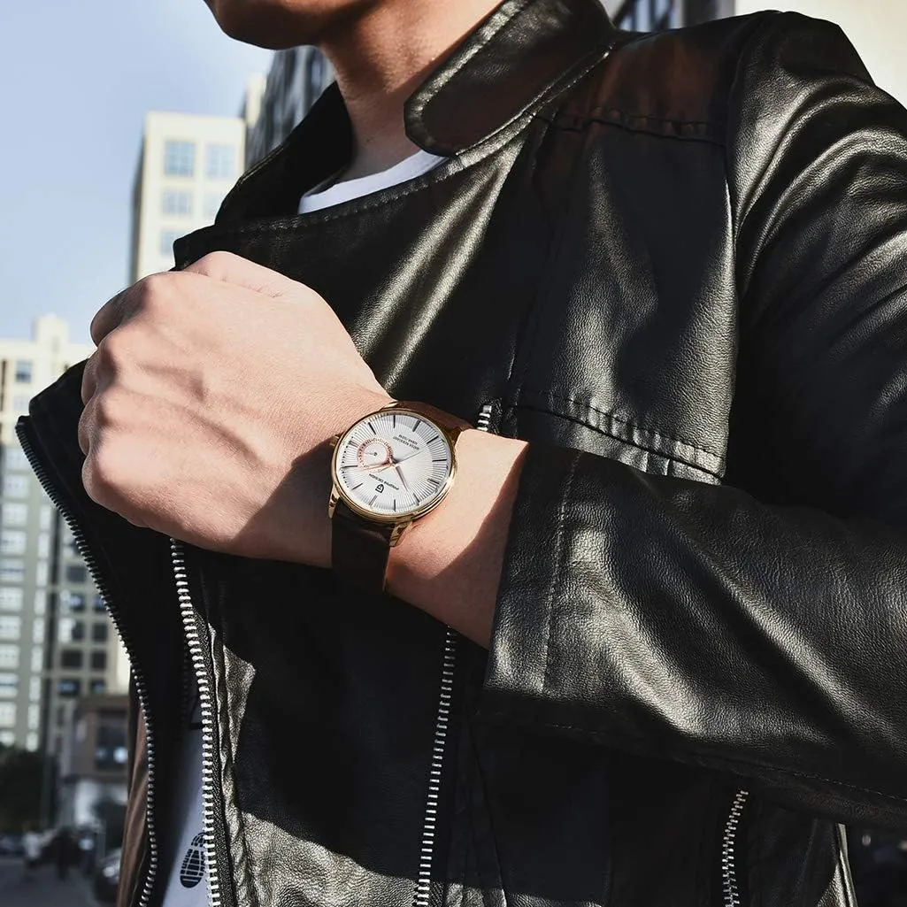 pasture VH65 Quartz Movement Stainless Steel Leather Strap Waterproof Business Sport Wristwatch Date Display Pagani Design Vintage Men's Watch 