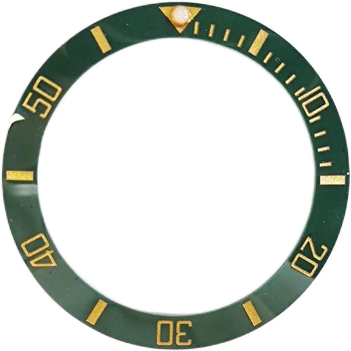 pave major Watch Repair Tools (Green3(40mm)) Mens Watches Replace Accessories Watch Face Ceramic Bezel Insert 