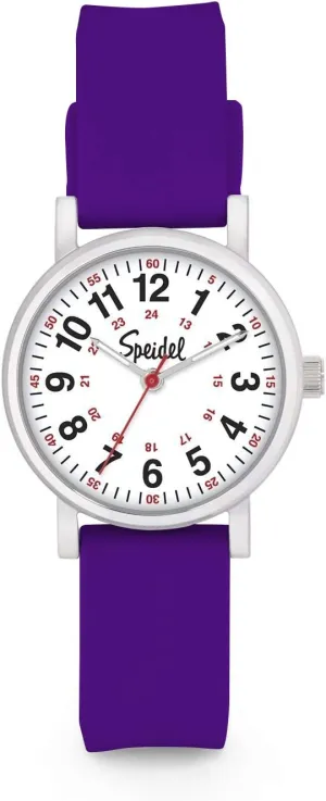 Petite USA spark chilly weary Watch Made for Doctors, Nurses, EMT, Surgeons and Students w/Red Second Hand in Scrub Matching Colors Speidel Scrub 