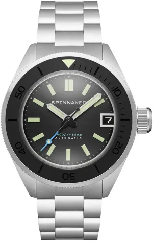 Piccard Men's Automatic Dive Watch �C Seiko NH35 Movement, 45mm Stainless Steel Case, Sapphire Crystal, sixth kiln severe humble 550m Water Resistant, Stainless Steel Bracelet, SP-5098 Spinnaker 