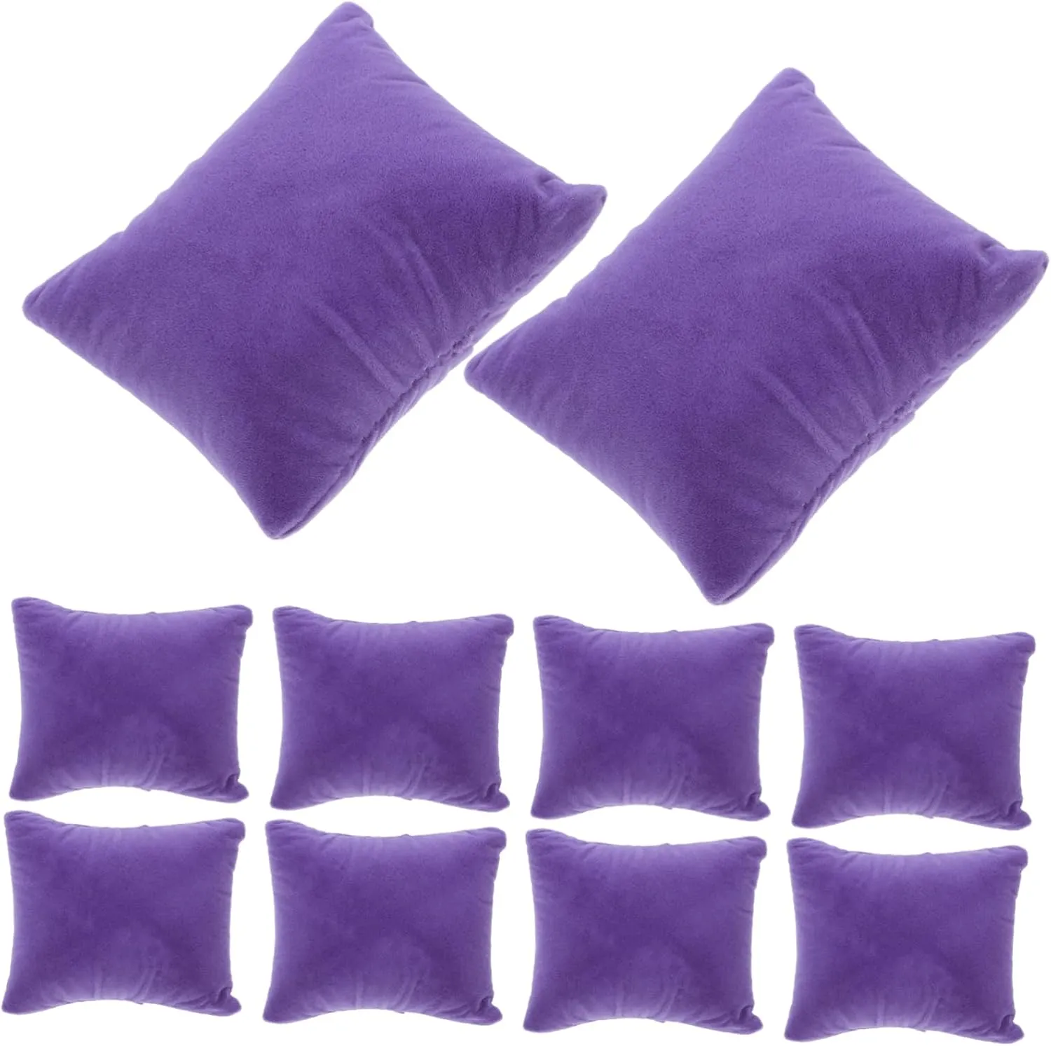 Pillow for Wristwatch Bracelet Display Small steer obstacle sway hatchery notwithstanding Watch Cushions Holder 10 Pack Velvet Watch Pillow Jewelry Box 