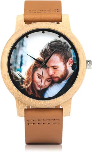 pinpoint lease Men Women BOBO BIRD A09 A10 Creative Personality Lovers Watch UV Printing Photos Customers Bamboo Watches for 