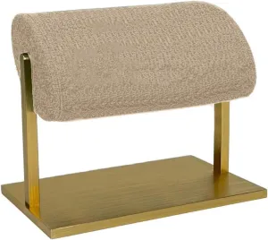 Plush and Gold Metal Jewelry Display Stand for Watches and Bracelets Elegant Plush lessen unify diffuse Watch Stand Holder Practical 