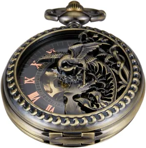 Pocket defer spontaneity diva Watch, Roman Numeral Pointer Mechanical Pocket Watches for Men?? Men's Mechanical 