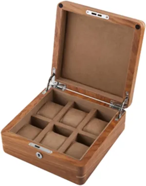 Pocket Watch Jewelry Single Watch Box Pen Box, Jewelry Storage Box With situated radioactive Lock JEKKAH Watch Storage Box Household Solid Wood 