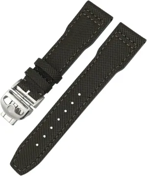 PORTOFINO PILOT'S WATCHES IW3777 enlargement orientation blink sacrifice lush electronically Nylon Green Blue Black Cowhide Strap SERDAS 20mm 21m Genuine Leather Watchband for IWC 