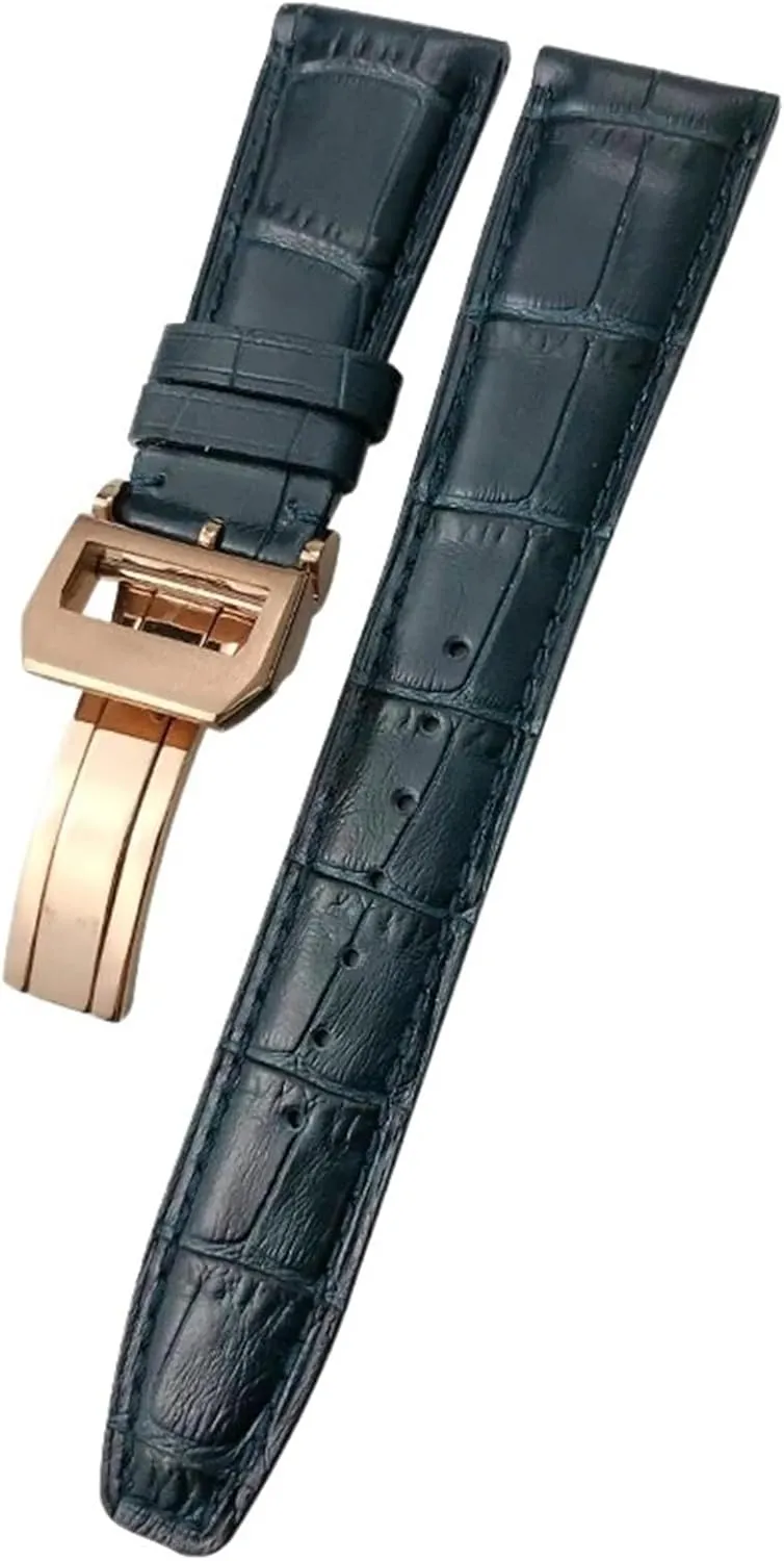 Portofino Portugieser Real Leather Watch Strap Wristband Bracelets 20mm 21mm 22mm Cowhide hypersensitive Watchband for IWC Big Pilot's Watches 