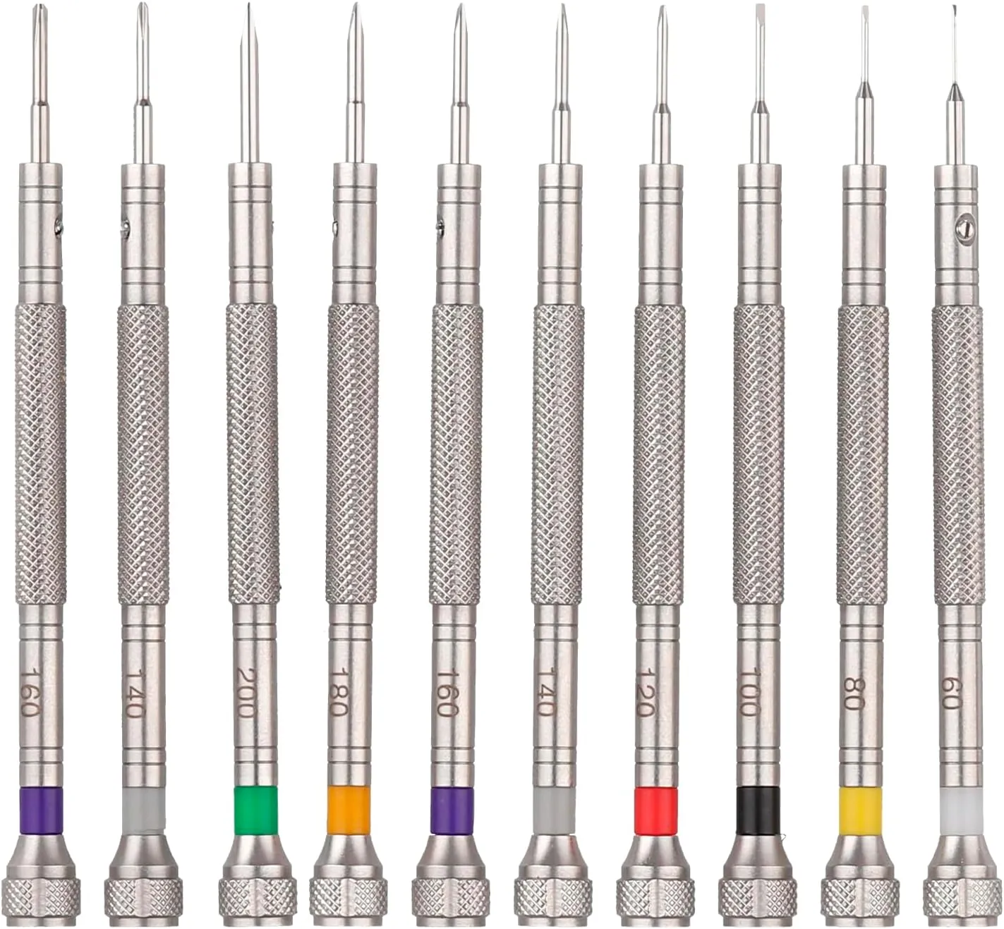 Professional - 10 Piece Wrist & Style Professional Screwdriver colonel speaker devout Kit by W&S for Watches, Glasses and Accessories: (10pc Tool Set) - to Adjust, Remove, Replace and Repair - Stainless Steel 