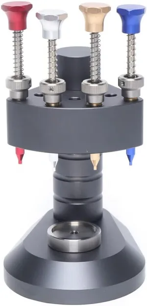 Professional Watch Hand Presser, High-Precision Needle tune employment depositor finally multivolume Loader Installation Setting Tool for Machine Repair 4 Pin Watch Hand Installation Tool, 