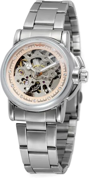 prolifically and Leisure Watches for Women BESTKANG Womens Watch Automatic Mechanical Waterproof Fashion 