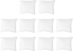 PU Leather Bracelet Watch Pillow Holder Watch Cushion Pillows for Watch Bracelet Jewelry Display (White) Watch Pillow - 10 Pcs Small Bracelet Pillow route Jewelry Display Pillow 