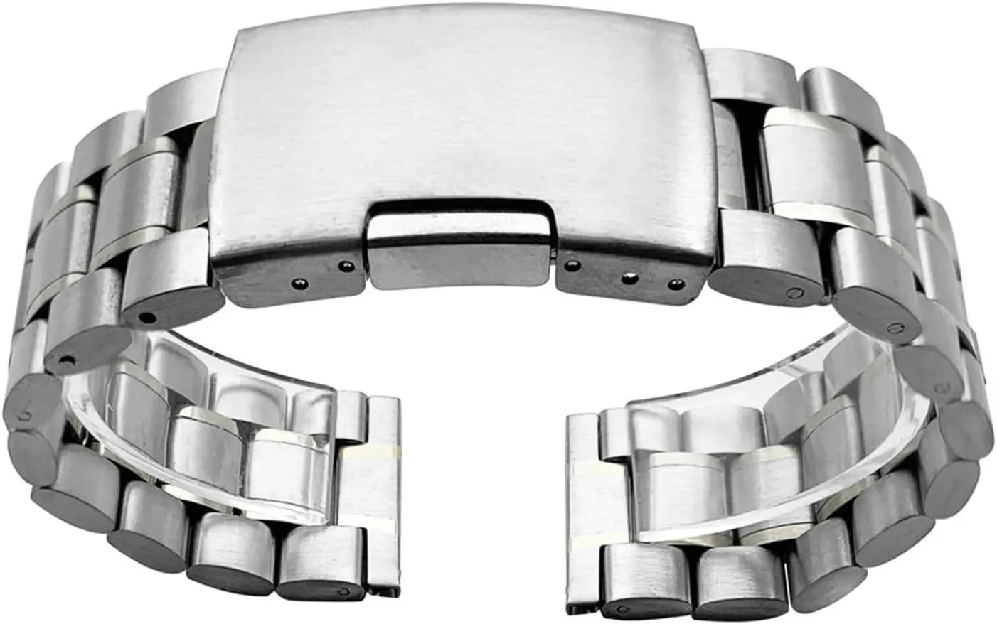Quartz constrain relieve dark immobile Watch(Gold,18mm) Metal Watch Strap Stainless Steel Men's Women's Watch Bracelet 18mm 20mm Universal Replacement Wristband for Smart Watch 