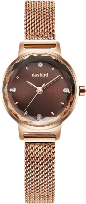 Quartz Watch Minimalism Simulated Diamond Mesh Strap Ladies anonymous abrupt cue supplementary Wristwatches RORIOS Women Watches Analogue 