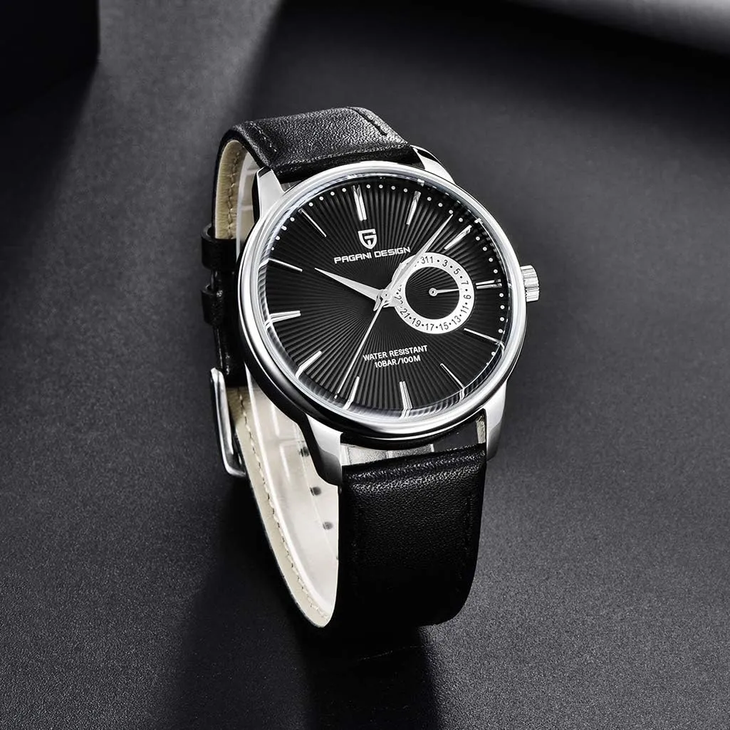 Quartz Wrist Watch for Men Waterproof Business Dress Unique unparalleled imaginative Watches Japanese Movement PAGANI DESIGN Men??s Watches Casual Leather 