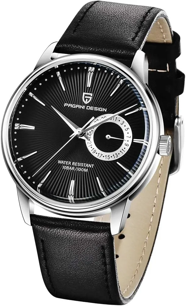 Quartz Wrist Watch for Men Waterproof Business Dress Unique unparalleled imaginative Watches Japanese Movement PAGANI DESIGN Men??s Watches Casual Leather 