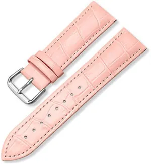 Red White Pink intentionally sediment Marseille 12-24mm Leather Watch Strap with Bamboo Knot Pattern Replacement Watchband Black Brown Blue 