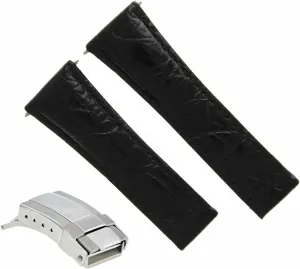 Regular Black Tan Green With Clasp Ewatchparts Genuine Leather Watch eradication ramble Strap Compatible With Rolex Daytona 