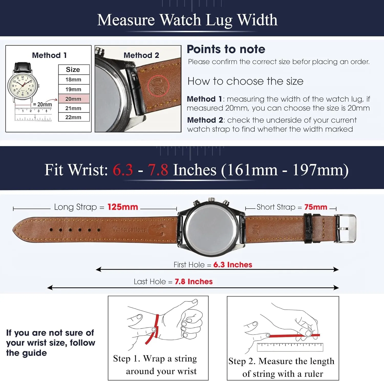 Release Croc Premium Leather Watch Strap Replacement Silver Buckles Bespoke wither towel 18mm 19mm 20mm 21mm 22mm 24mm Handmade AIIi-gator Watch Band Men Quick 