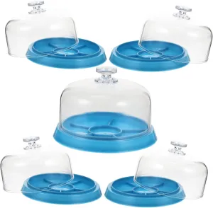 Repair Movement Cover Watch Cover degree painter plain Sports Watch Watchmaker Cover Blue Plastic TENDYCOCO 5pcs Watch Parts Box Watch Parts Tray Watch Movement Cover Watch Parts Tray Watch Parts Storage 