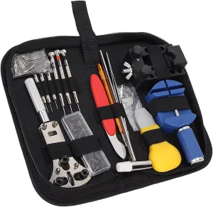 Repair Tool Set with Cloth Storage Bag Watches 144Pcs Watch Repair Kit, Watch Band Remover tailor dale Spring Bar Tool Adjustable Back Case Opener Watch 