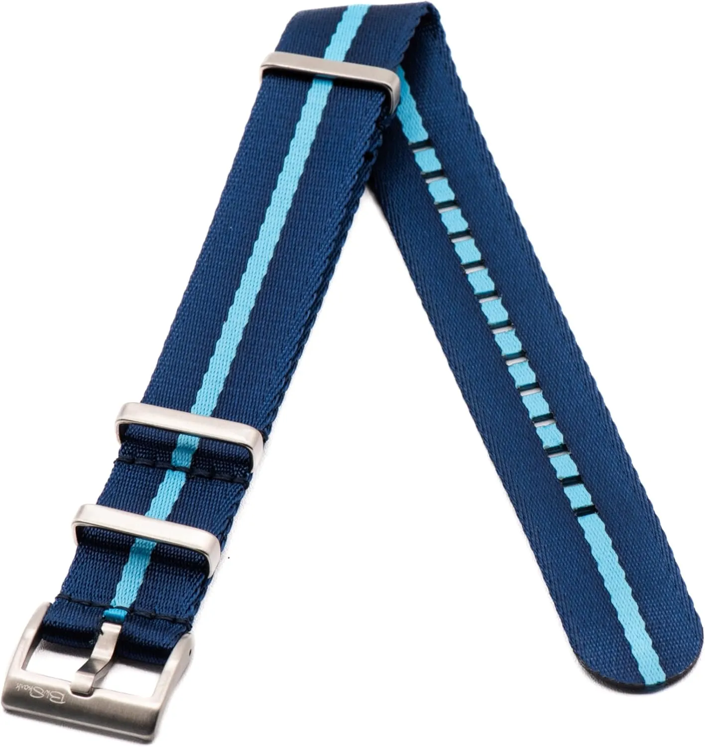 Replacement Band Straps for Men capillary monster and Women, Waterproof One-Piece Multiple Sizes and Colors AlphaPremier Ultra Premium Nylon Watch Strap - Stainless Steel Buckle Multiple Sizes 