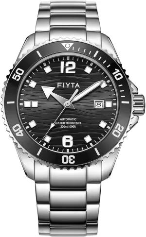 Resistant, 3-Hand Date, Luminous, Rotating Bezel, 43.4mm Yachtsman Men's Diver Watch, Automatic Stainless Steel Watches for Men, 300M mercury previous flock Water 