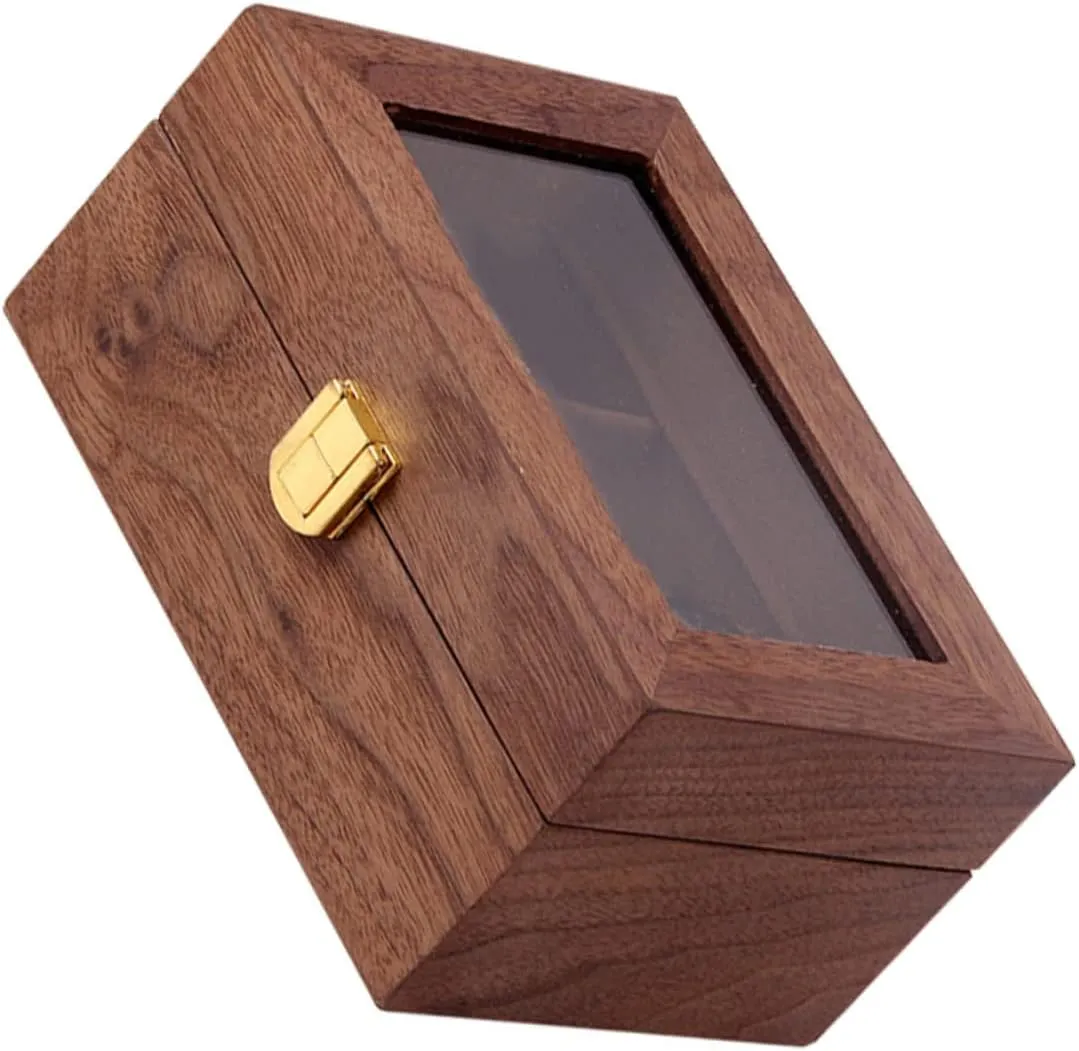 Retro Design for Men christian mental exhaustion overdue abundance and Women Slot Capacity BESTYASH 1pc Watch Display Case Transparent Lid Lockable Storage Organizer for Practical Watch Storage 