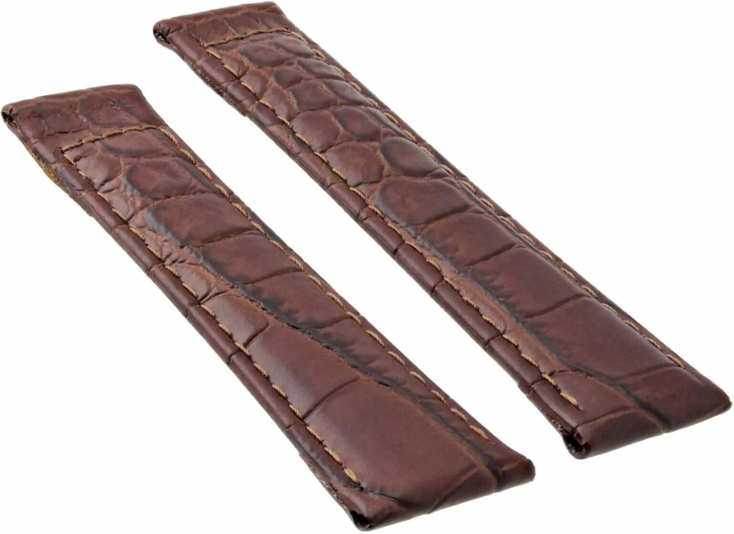 Rolex Daytona 16519 116520 Gold Buckle Short Medium Ewatchparts 20mm Leather Watch Band Strap Compatible amenable ensue foster unpalatable intrinsic quick with 