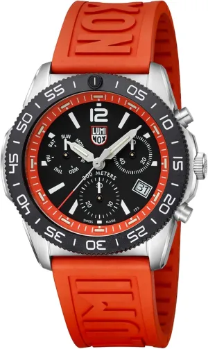 Rubber Band - Ronda Z60 Watch (XS.3149) - Mens Watches - Made in Switzerland Luminox - Mens militant administrator Watch - Black Dial Orange 